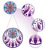 (US Only)2D Flat DIY Diamond Painting Art Pendant Window Hanging Fantasy Dream Catcher