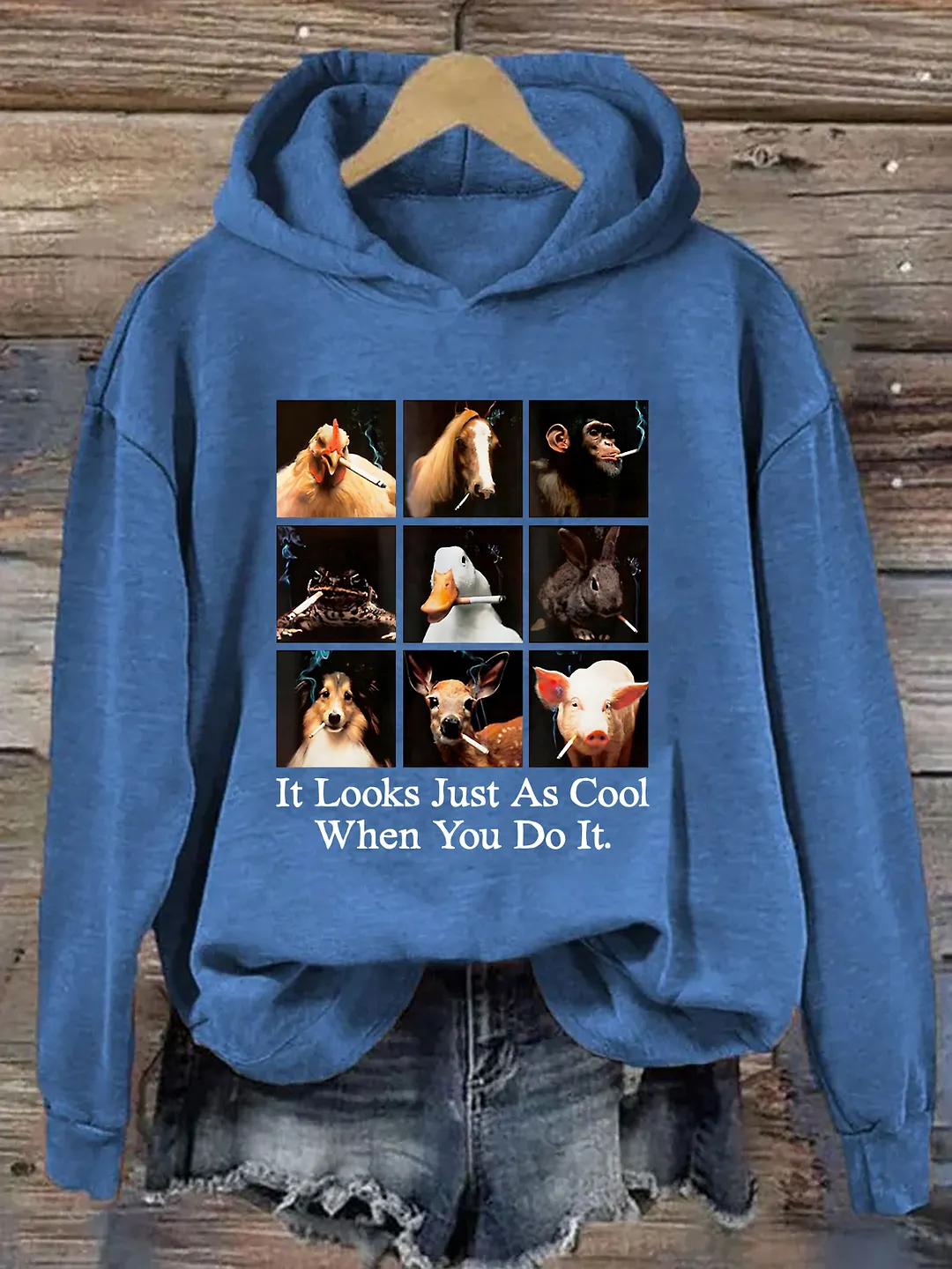 It Looks Just as Cool When You Do It Hoodie