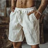  Men's Casual Drawstring Shorts with Side Pockets - Perfect for Summer Outings by Inlyline