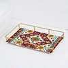 Acrylic Special Shaped Mandala Pattern 5D Diamond Painting Tray Art Craft Decor