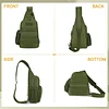 Taktisch Brusttasche Military Schultertasche Tactical Chest Sling Pack MOLLE Armee Crossbody Bag Milit&auml;risch Umh&auml;ngetasche Mini Single Strap Rucksack f&uuml;r Reisen Wandern Camping