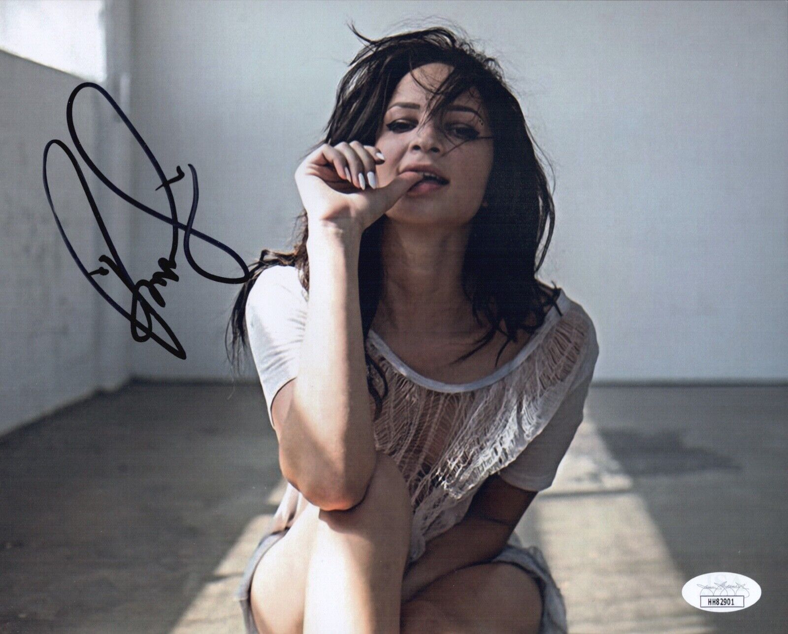 RUBY MODINE Signed Happy Death Day SEXY 8x10 Photo Poster painting Autograph JSA COA Cert