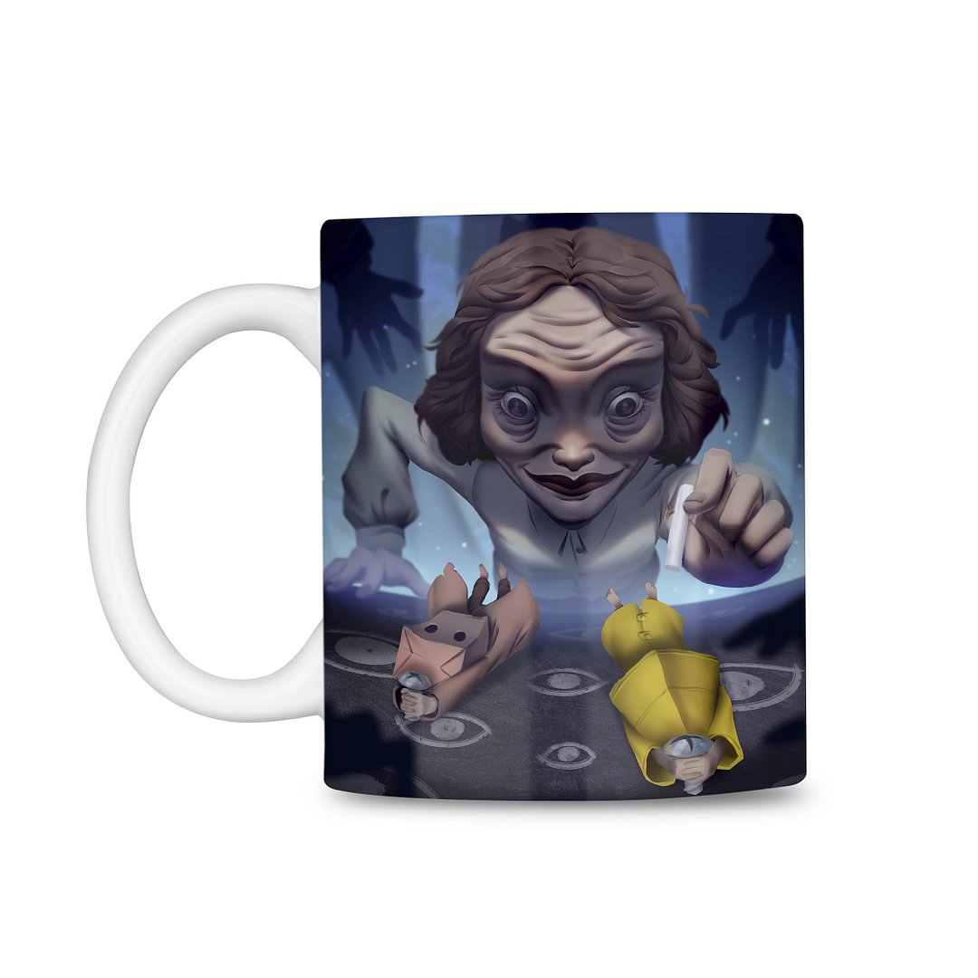 Little nightmares 2 Ceramic Cup Coffee Hot Cold Tea Milk Mug with Handle Home Office Outdoor Use