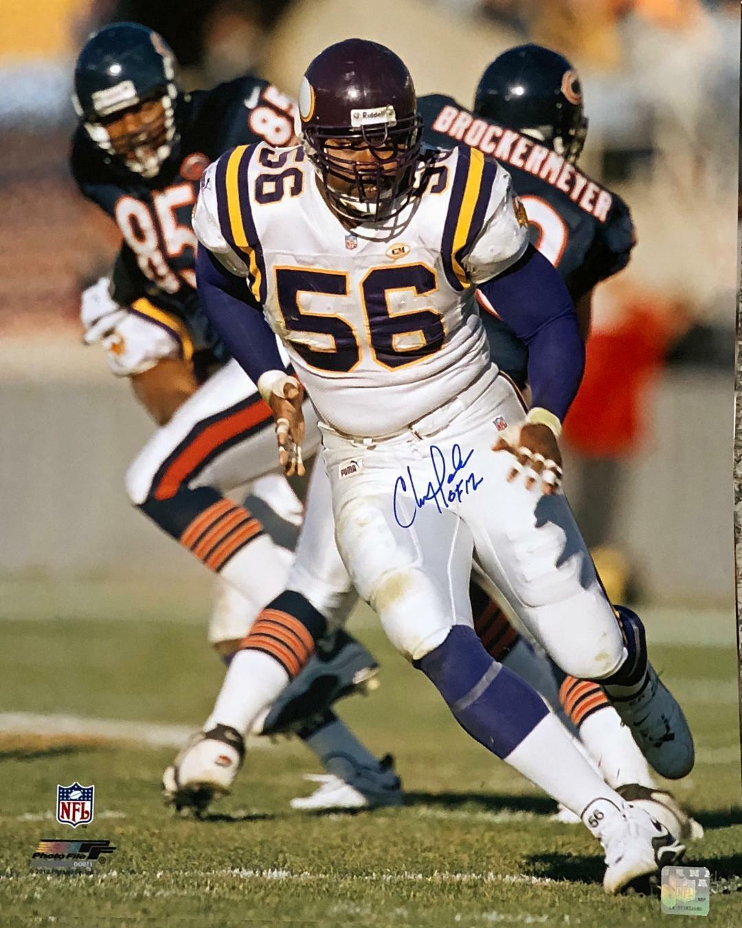 Autographed Chris Doleman Minnesota Vikings 16 X 20 Photo Poster painting with COA