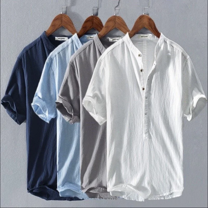 Becaucome Provence Linen Cotton Shirt