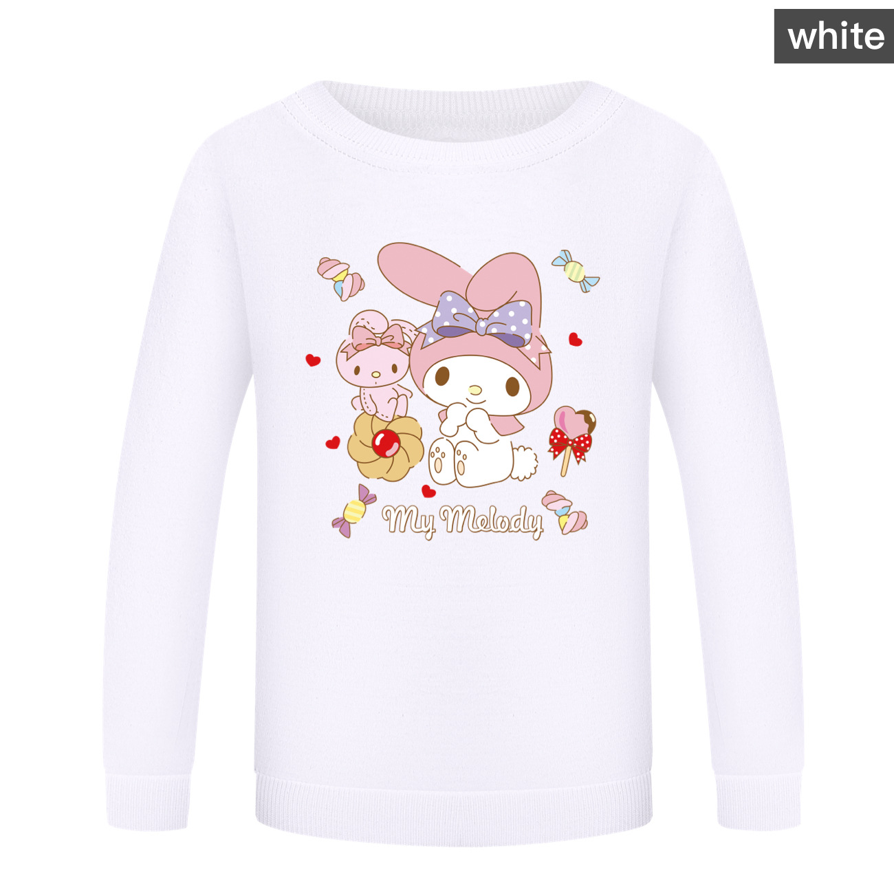 Cinnamoroll Kids Crewneck Sweatshirt for Boys and Girls - Adorable and Cozy 3668 -Mayoulove
