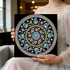 DIY Pearl Painting Mandala for Home Wall Decor with Frame(25x25cm)