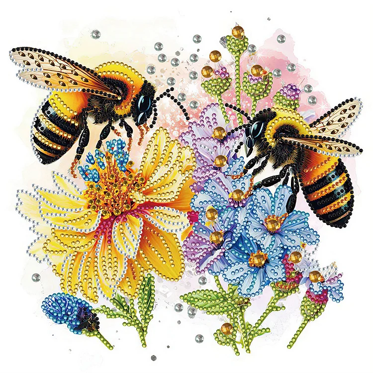 Honey Bees 30*30CM (Canvas) Special Drill Diamond Painting gbfke