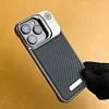 Carbon Fiber Frameless Magnetic Lens Holder Ultra-thin Mobile Phone Case