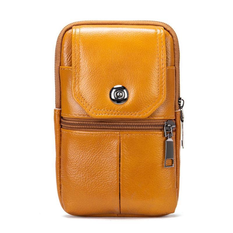 Mens Outdoor Vintage Durable Casual Belt Bags