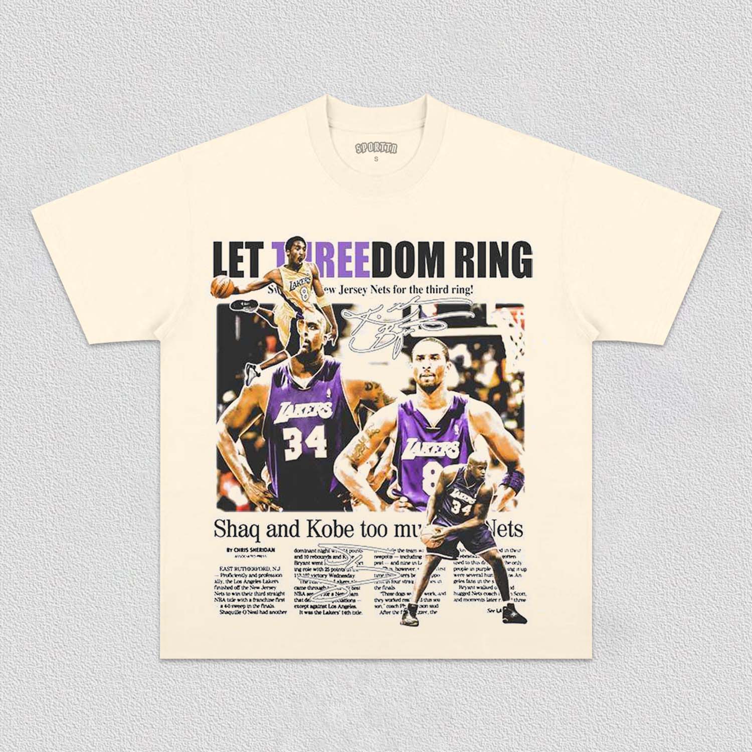 KOBE AND O&rsquo;NEAL  TEE