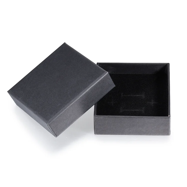 Black Box For Jewelry Gift Package