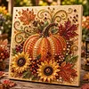DIY Pearl Painting - Handmade Self - Adhesive Pearls - Autumn Pumpkin
