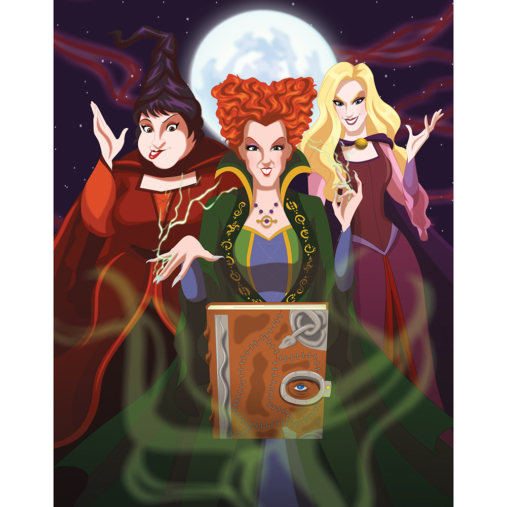 

Mad Witch - Round Drill Diamond Painting - 30*40CM, 501 Original