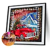 Diamond Painting-DIY Full Round Drill Christmas Car