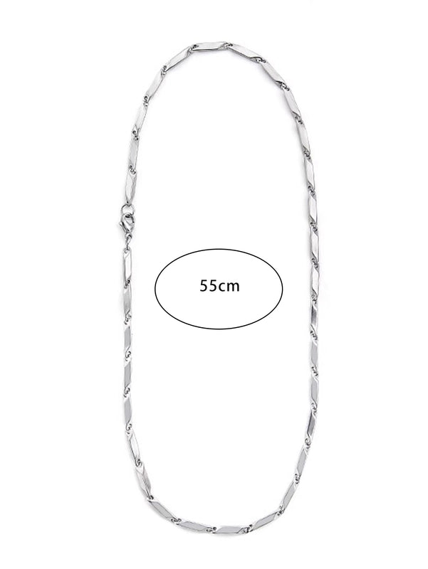 Hip-Hop Retro Solid Color Men’S Necklace