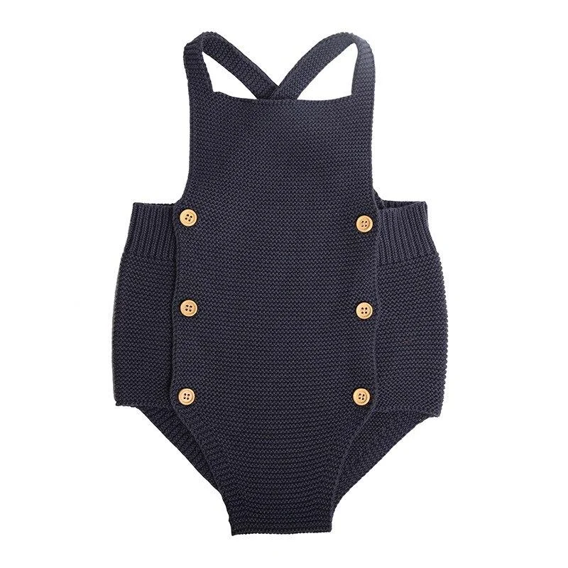 Newborn Baby Girl Knitted Clothes Baby Boys Rompers Brand Jumpsuit 2019 Autumn Baby Girls Rompers Cotton Infant Baby Girl Romper