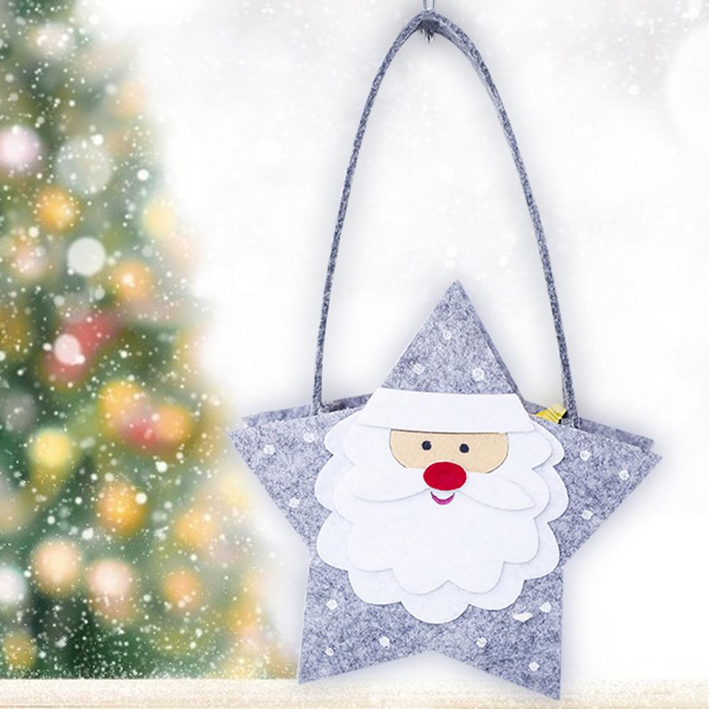 

Xmas Gift Santa Claus House Candy Hand Bag Pendant Decor Home Party Supply, 501 Original