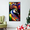 (40*70cm)Peacock - Round AB Drill Diamond Painting