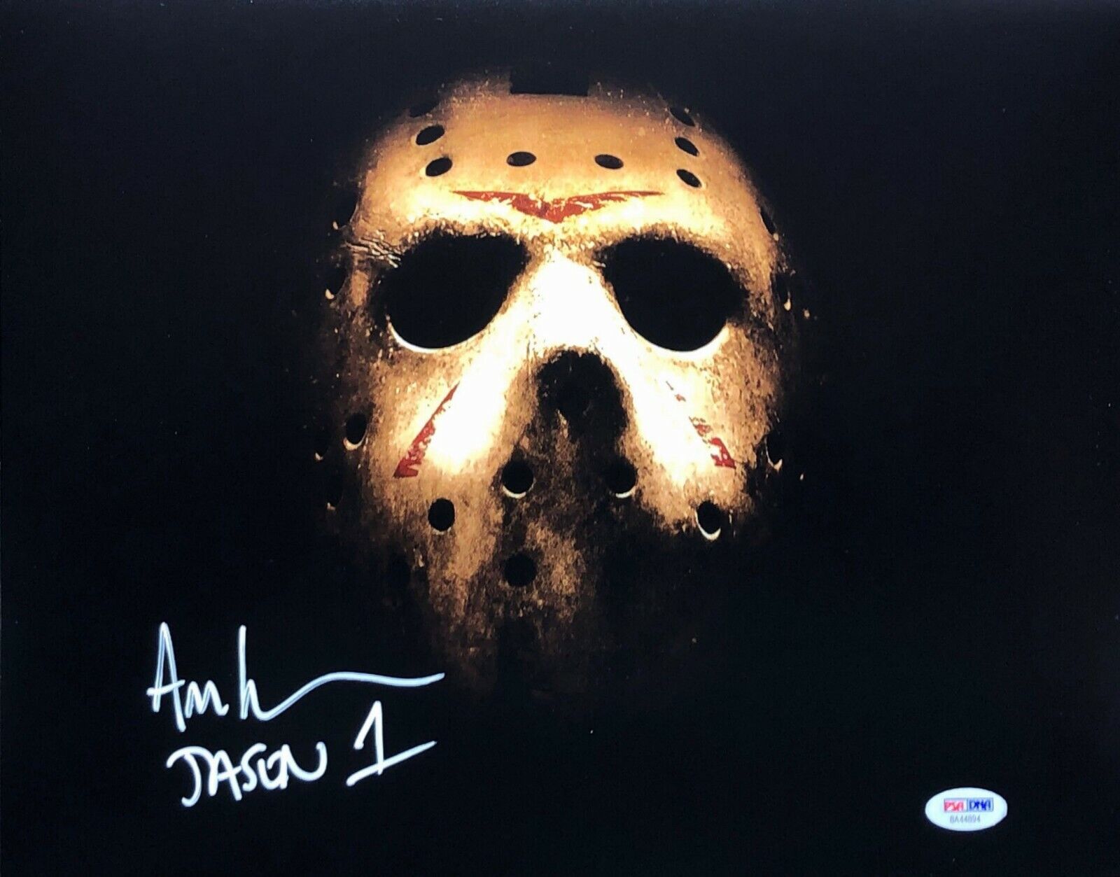 Ari Lehman Signed Jason Voorhees:Friday The 13th 11x14 Photo Poster painting Jason 1