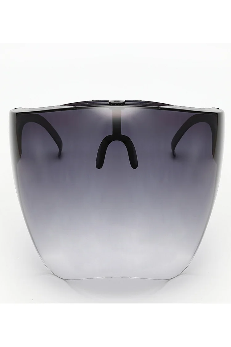 Gradient Transparency Plastic Face Shield