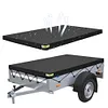 214x122cm Oxford Travel Trailer RV Cover Waterproof Trailer Flat Tarpaulin Cover