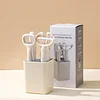 5-Piece Kitchen Tool Set With Storage Stand,Fruit Peeler Combination