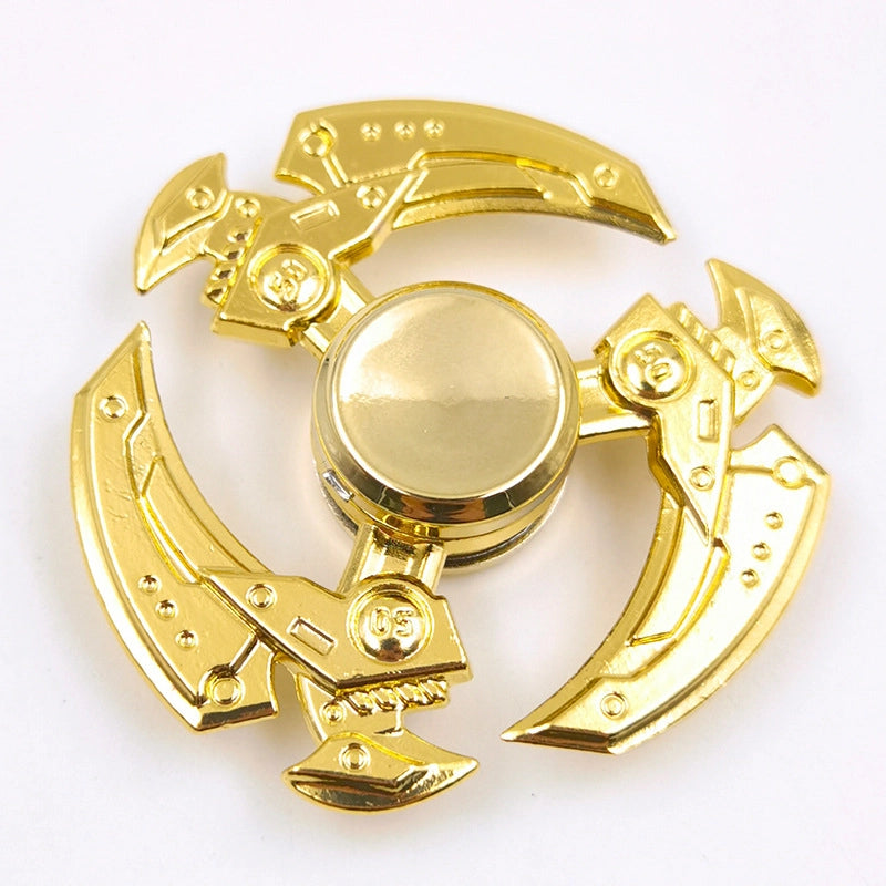 Creative Zinc Alloy Bronze Hand Spinner Finger Rotating Decompression Toy