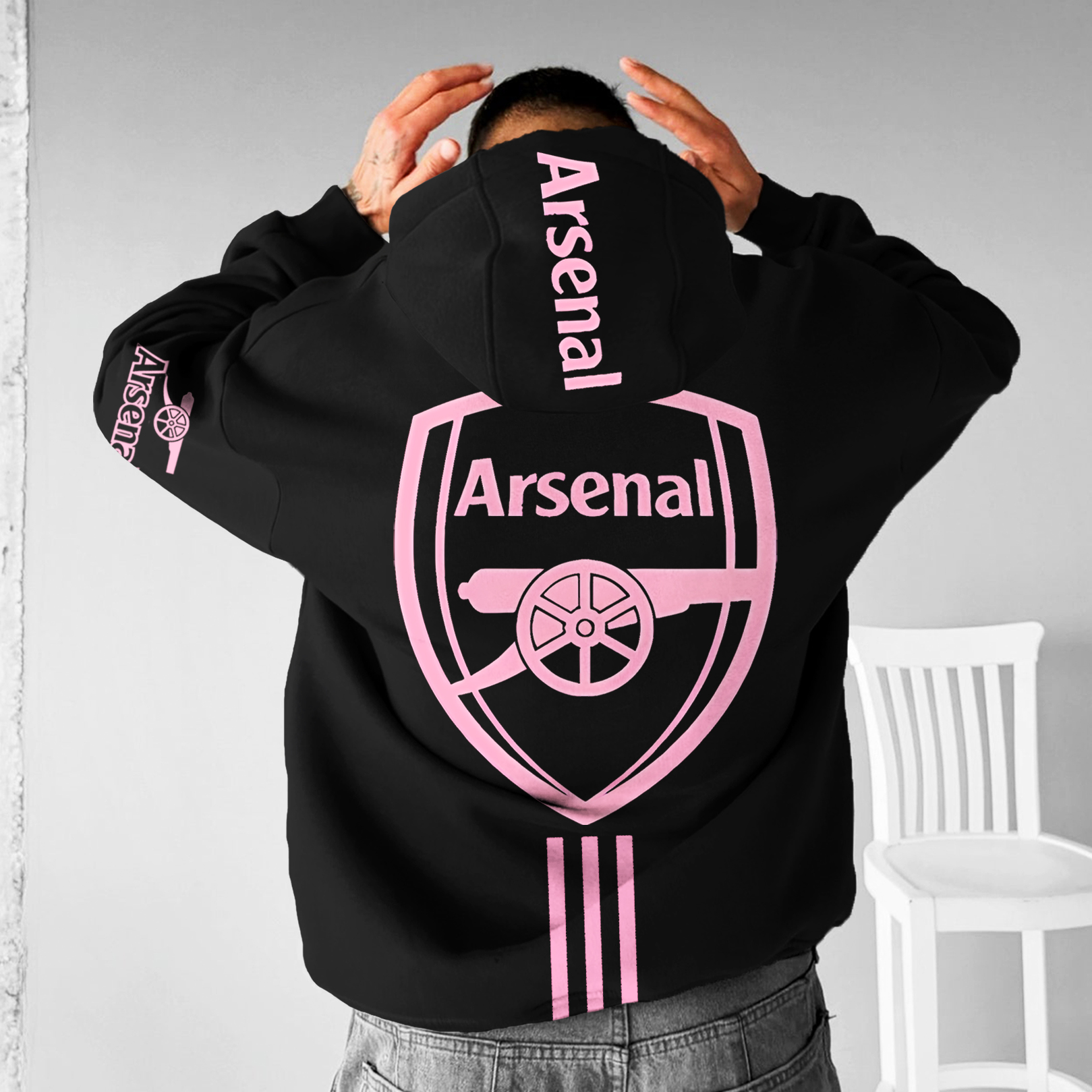 Unisex Oversized Football Hoodie / TECHWEAR CLUB / Techwear
