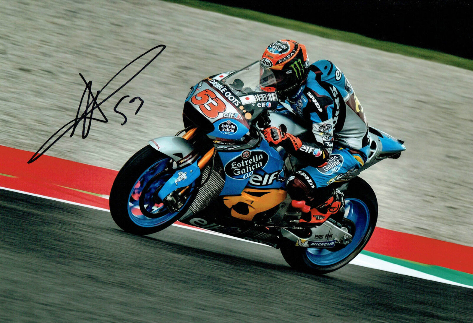 Esteve Tito RABAT Signed Photo Poster painting AFTAL Autograph COA MOTOGP Marc VDS Honda Rider