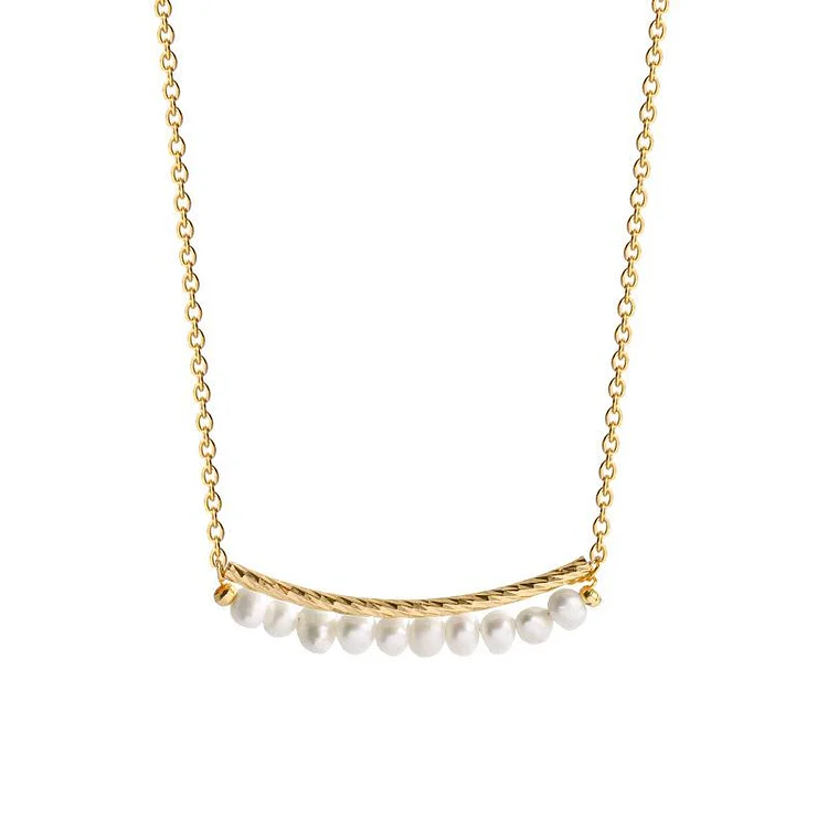 Smile Pearl Necklace