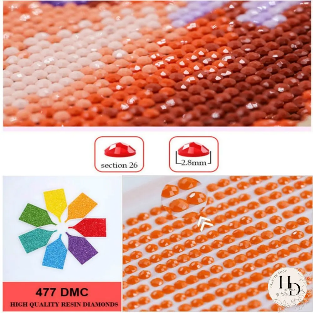 Diamond Mosaic Full Gear Diy Christmas Embroidery Cross Stitch Kits Round Painting Santa