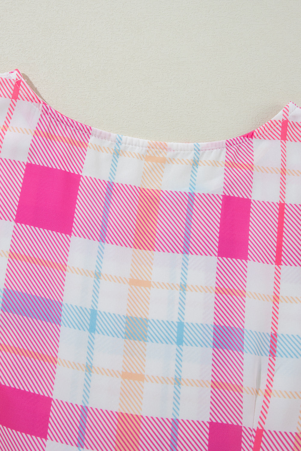 Charming Plaid Dress