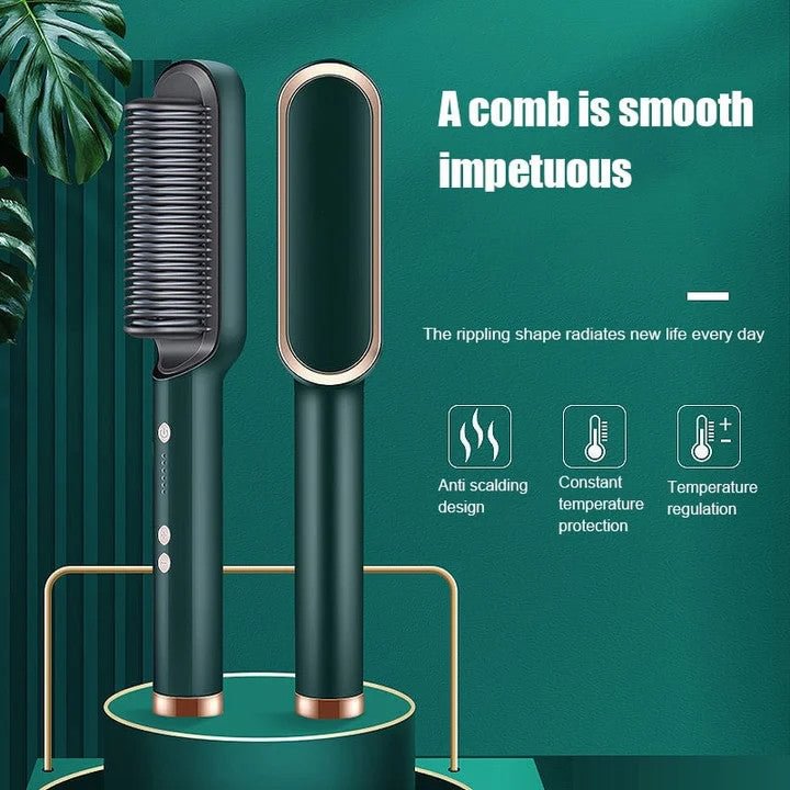 🔥FLASH SALE 50%🔥PROFESSIONAL ELECTRIC HAIR STRAIGHTENER AND CURLER