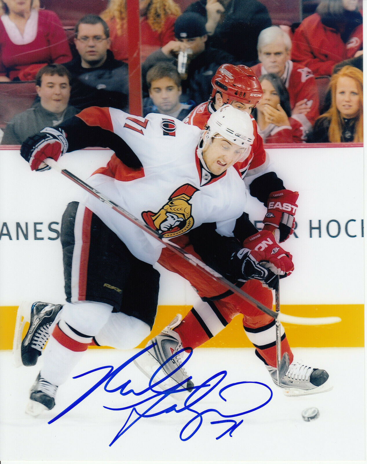 Nick Foligno #1 8x10 Signed Photo Poster painting w/ COA Ottawa Senators