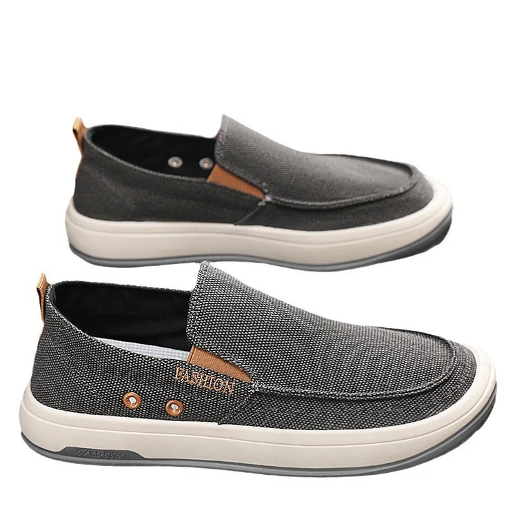 Casual Men's Canvas Shoes Trendy Versatile Breathable Wearable Lightweight Radinnoo.com