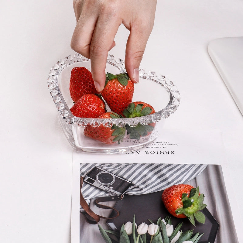 Casual Elegant Solid Color Glass Tableware 1 Piece