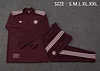 Joyfball 2025/2026 Bayern Munich Half-Pull Training Suit Dark Red Retro Version Football Shirt 1:1 Thai Quality