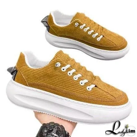 Men's Thick-Soled Height-Increasing Platform Shoes