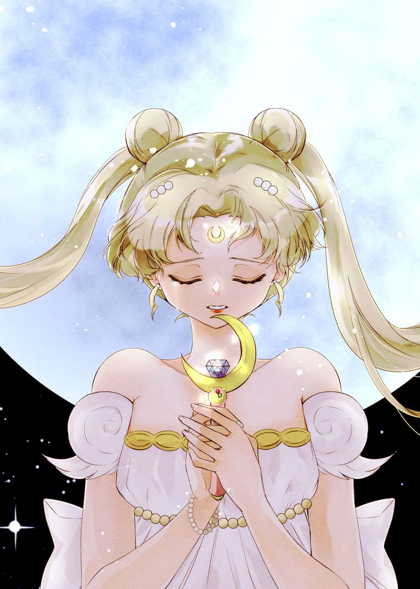Sailor Moon 40*50CM(Canvas) Full Round Drill Diamond Painting gbfke