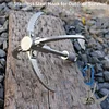 Grappling Hook Folding Survival Claw Multifunctional Stainless Steel Hook for Outdoor Camping Hiking Tree Rock Mountain Climbing