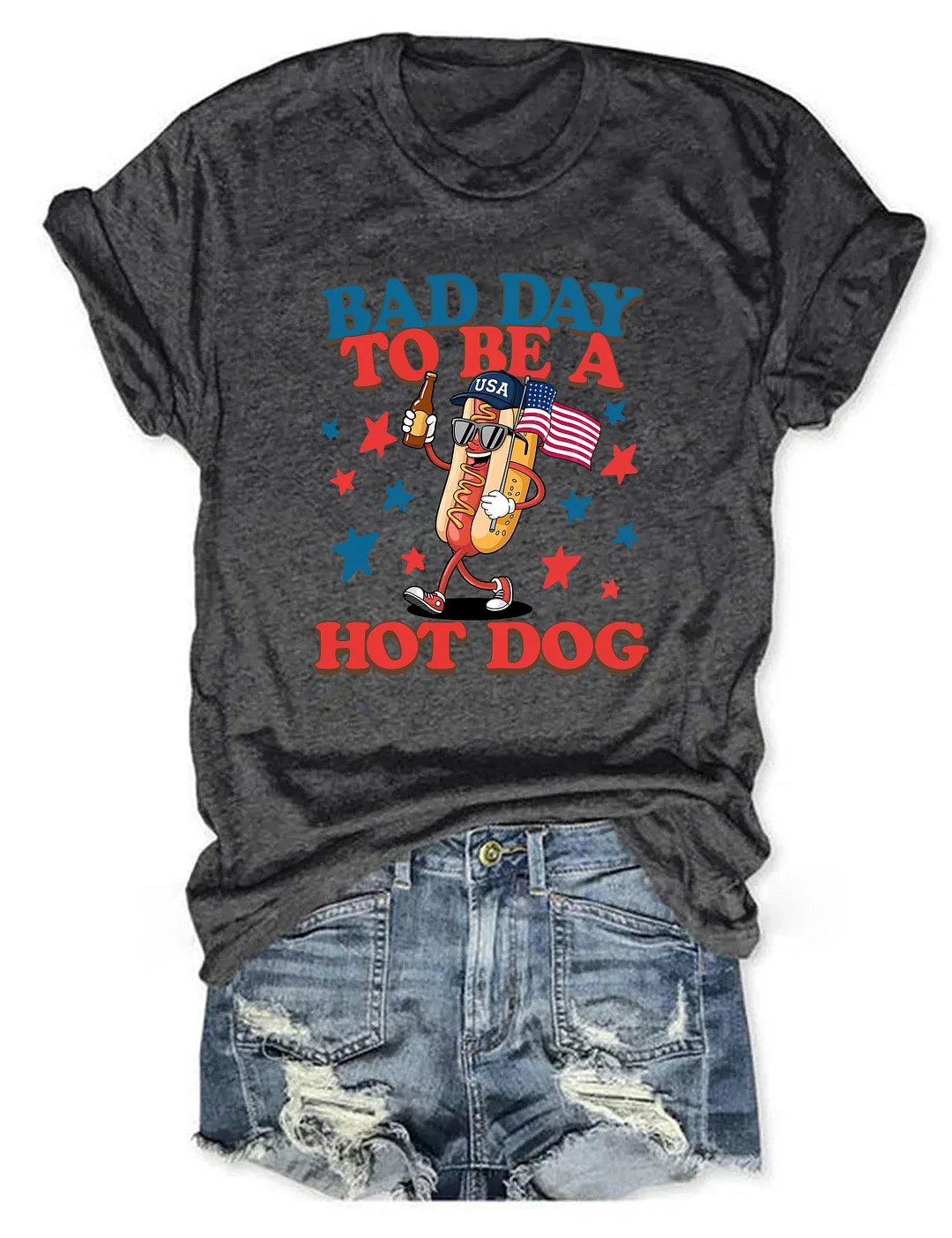 Bad Day to Be a Hot Dog T-shirt