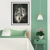 11CT Counted/Stamped Wolf - Cross Stitch 40*50cm