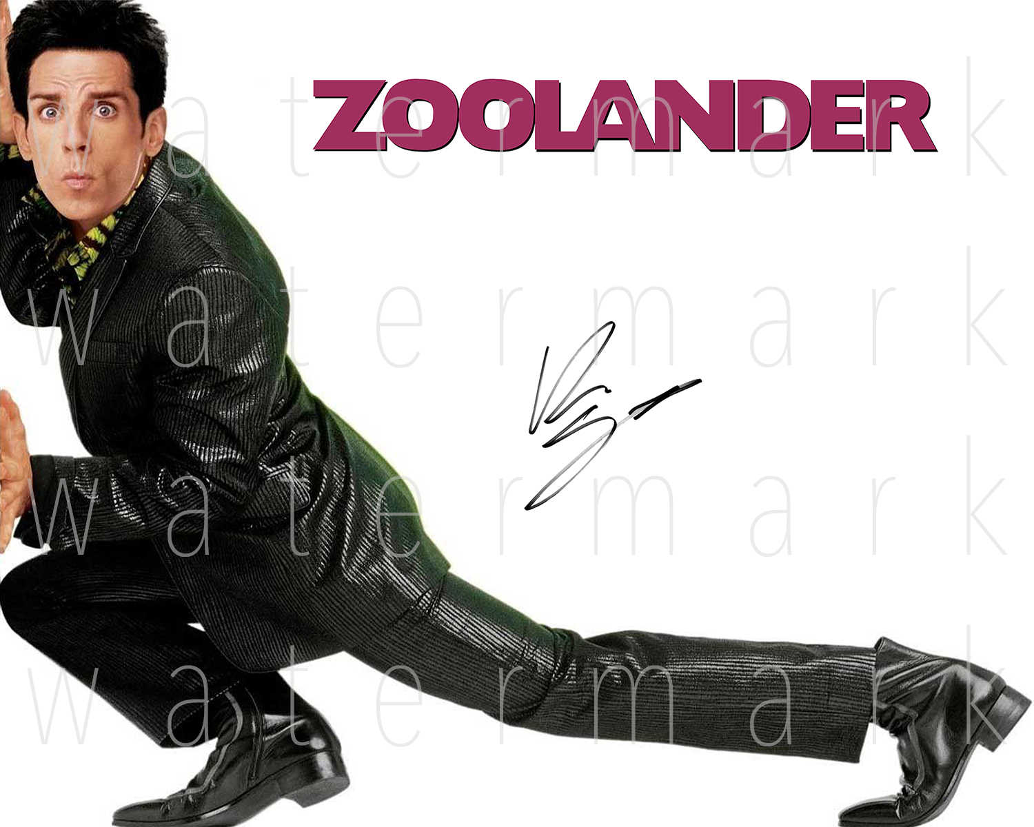 Zoolander Ben Stiller signed 8X10 Photo Poster painting picture poster autograph RP