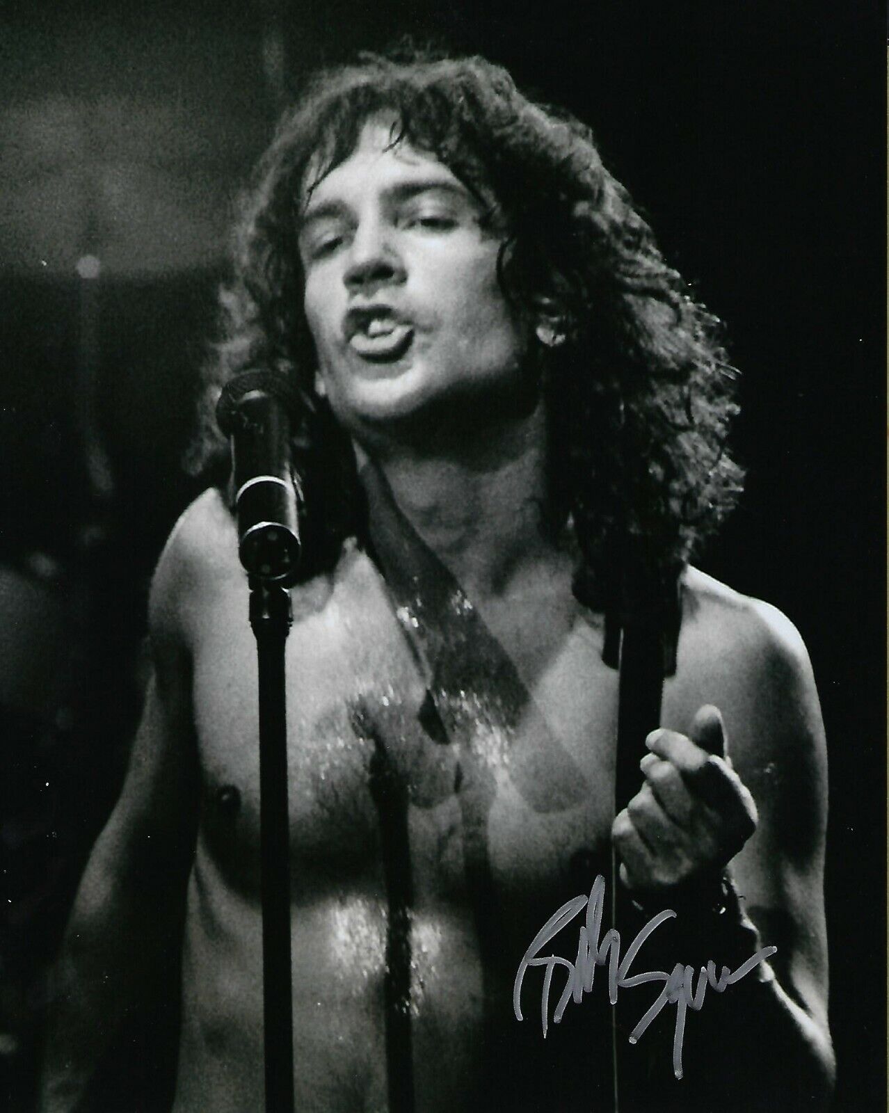 GFA Don't Say No The Stroke * BILLY SQUIER * Signed 8x10 Photo Poster painting B1 COA