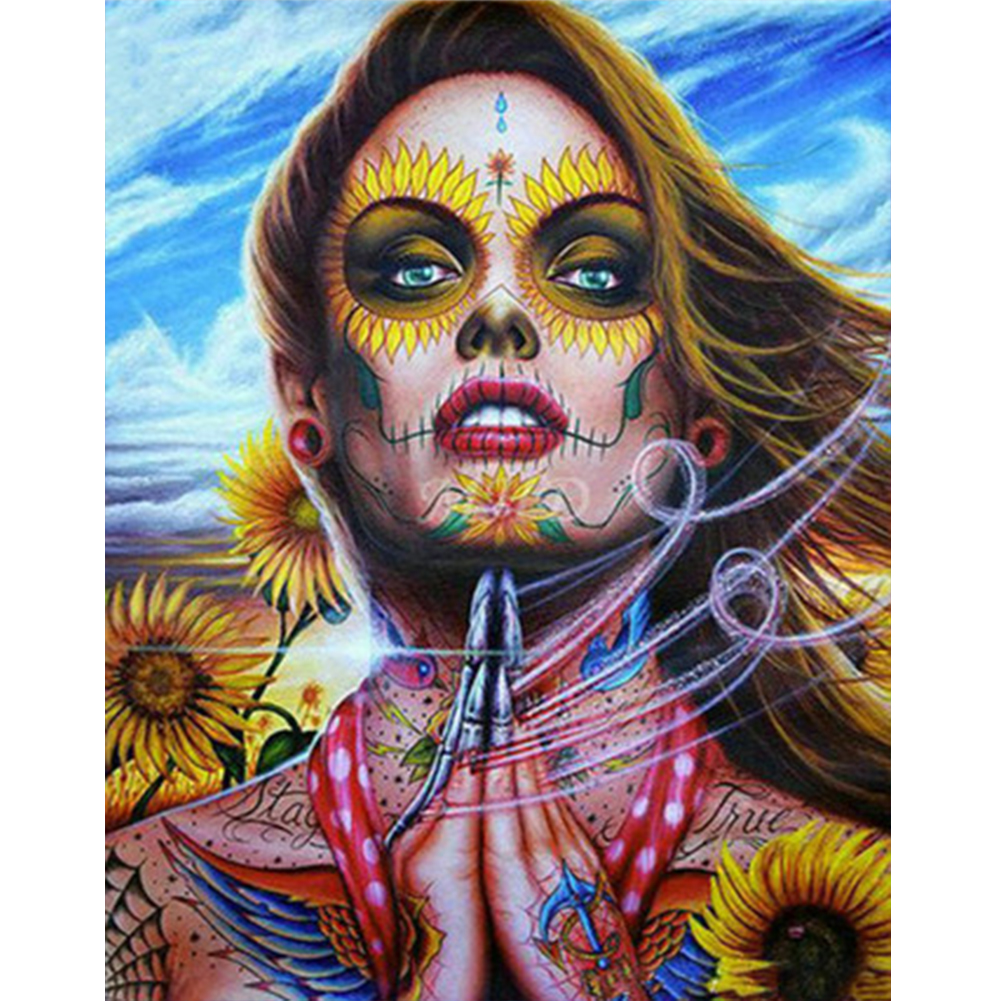 

Graffiti Woman - Round Drill Diamond Painting - 30*40CM, 501 Original