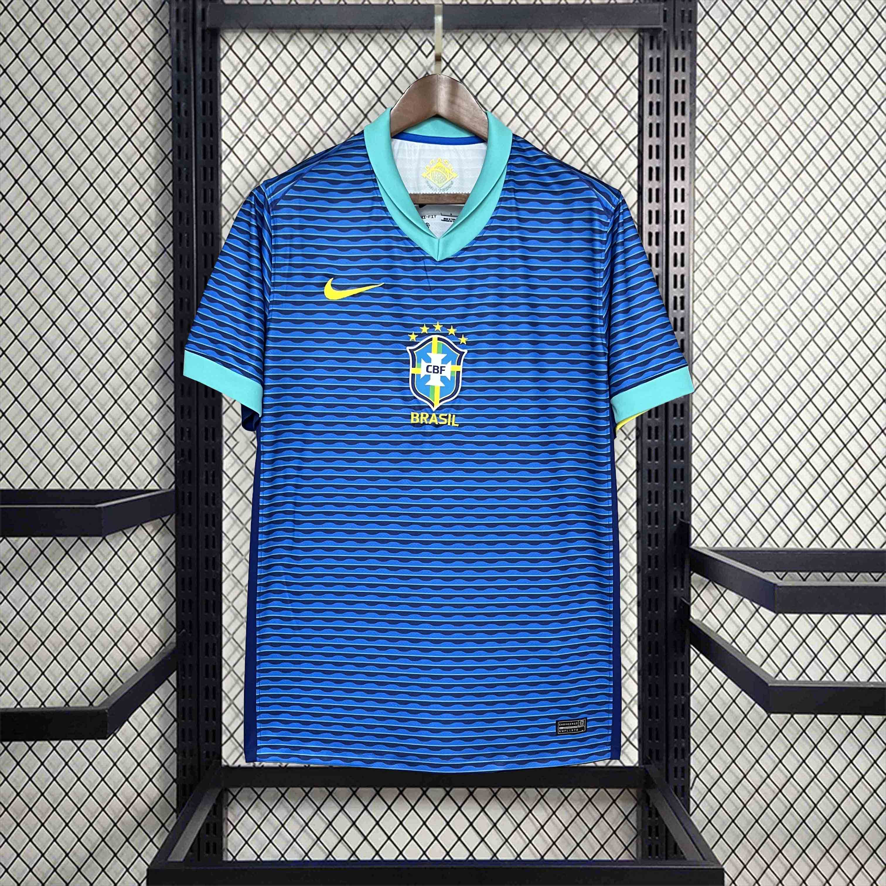 Brazil 2024 Away Stadium Jersey - Fans Version