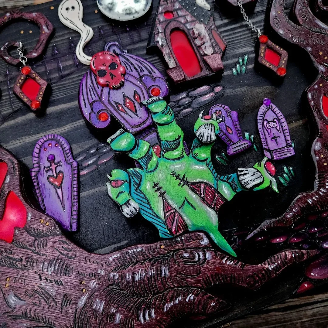 Castle Dracula Hidden Key Box