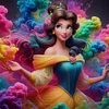 (Multi-Style) Disney Princess-11CT Stamped Cross Stitch 40*40cm/15.75*15.75in