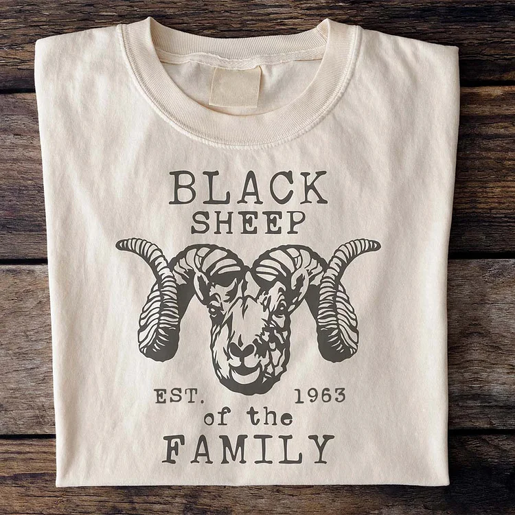 Black Sheep of the Family Custom Year Of Birth T-shirt,  Hoodie, Sweatshirt